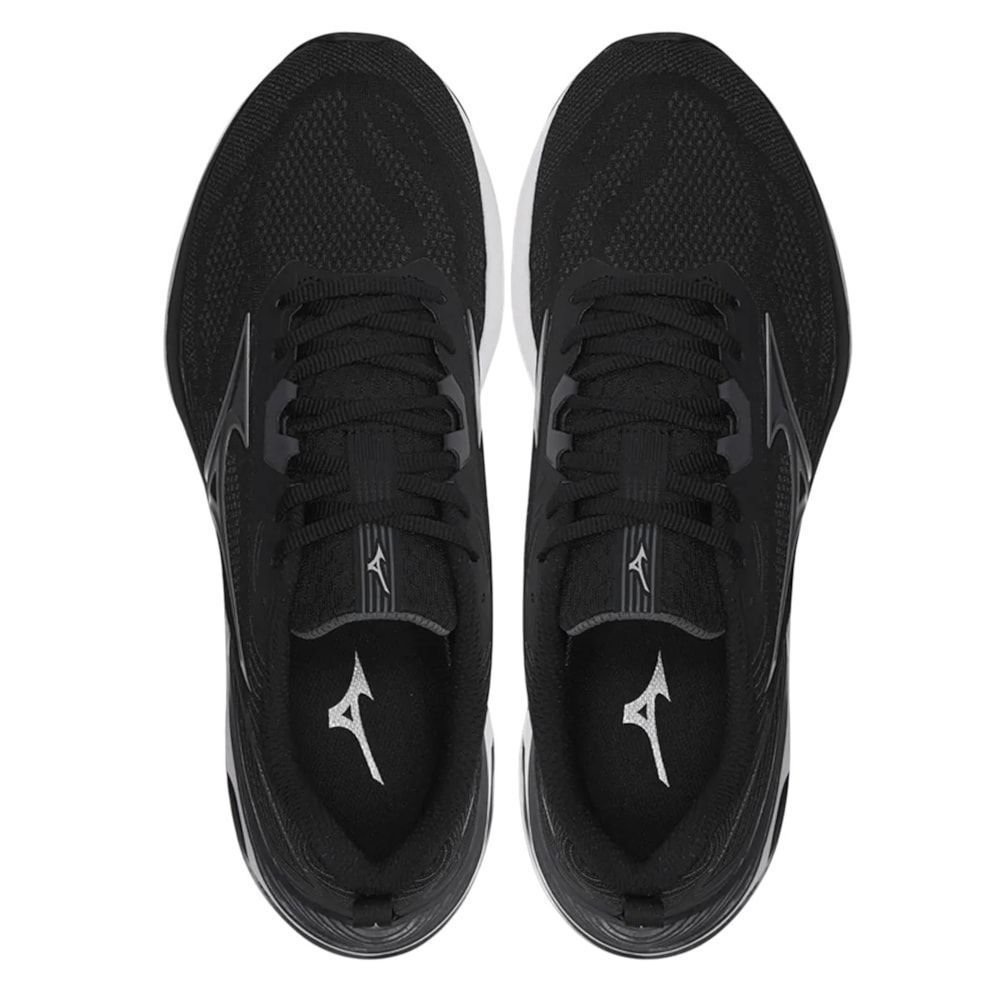 Tênis Mizuno Wave Dynasty 7 Unissex Preto 4