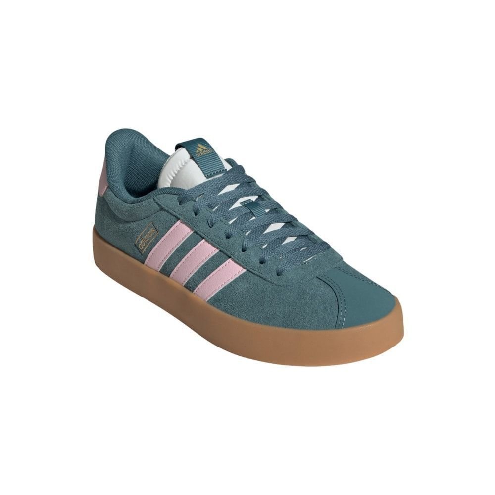 Tênis Adidas VL Court 3.0 Feminino Verde 3