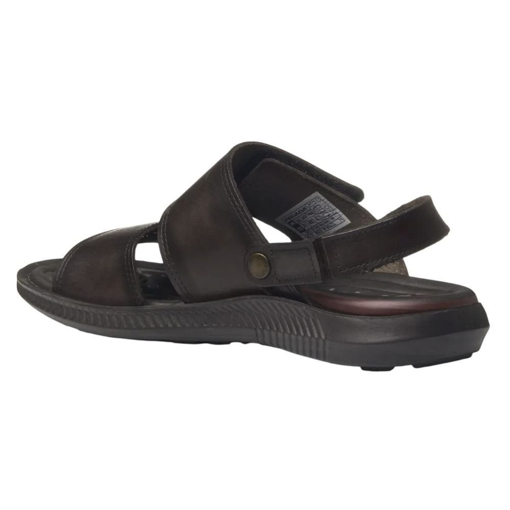 Sandália Pegada Tropical Masculina Marrom 3