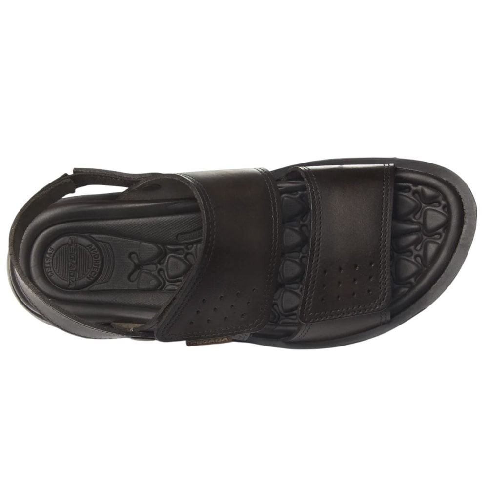 Sandália Pegada Tropical Masculina Marrom 4