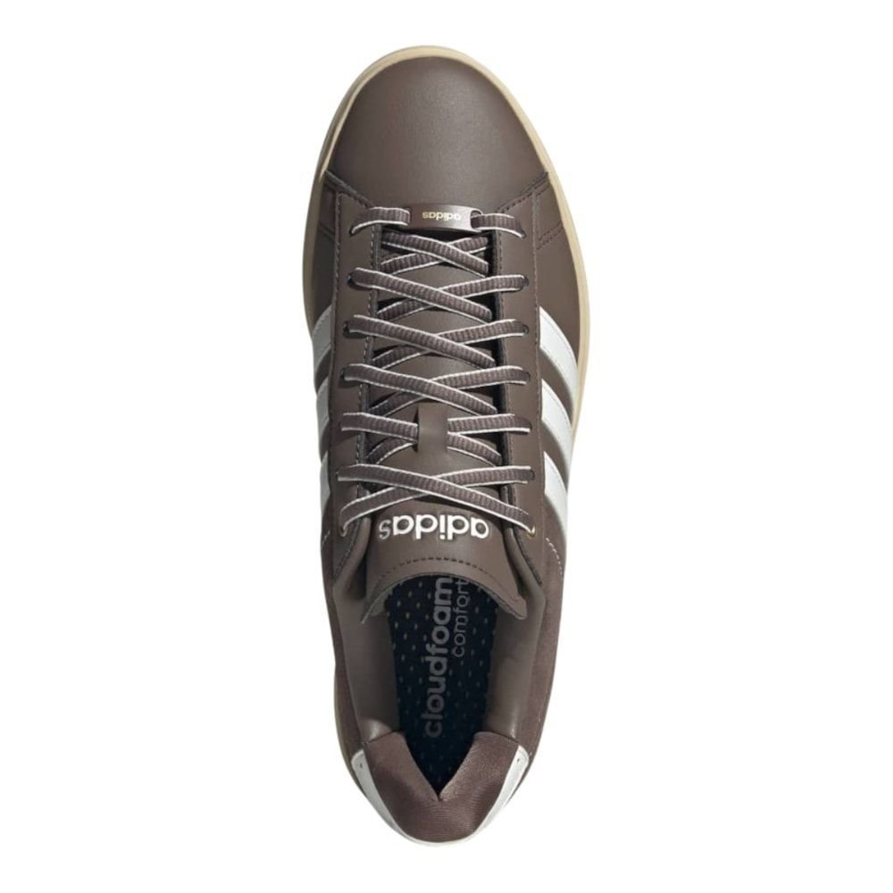 Tênis Adidas Grand Court Base 2.0 Masculino Marrom 5