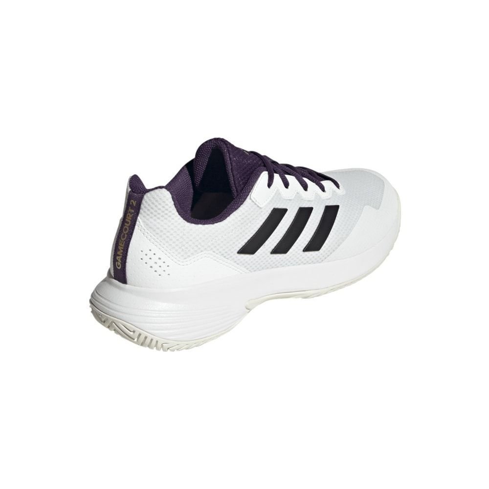 Tênis Adidas Gamecourt 2.0 Masculino Branco 4