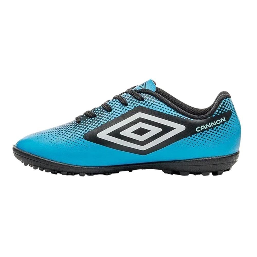 Chuteira Society Umbro Cannon Infantil Azul 2