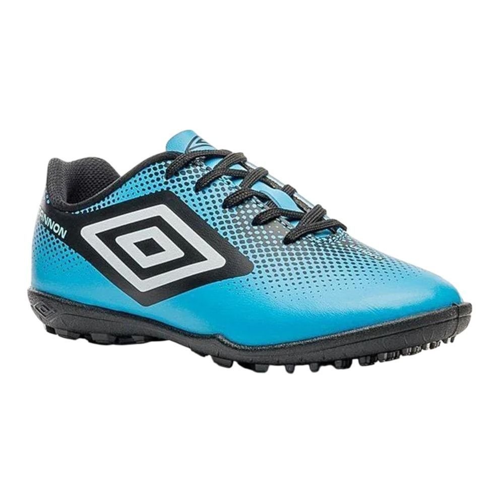Chuteira Society Umbro Cannon Infantil Azul 3