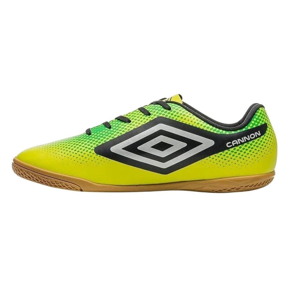 Chuteira Futsal Umbro Cannon Infantil Amarelo 2