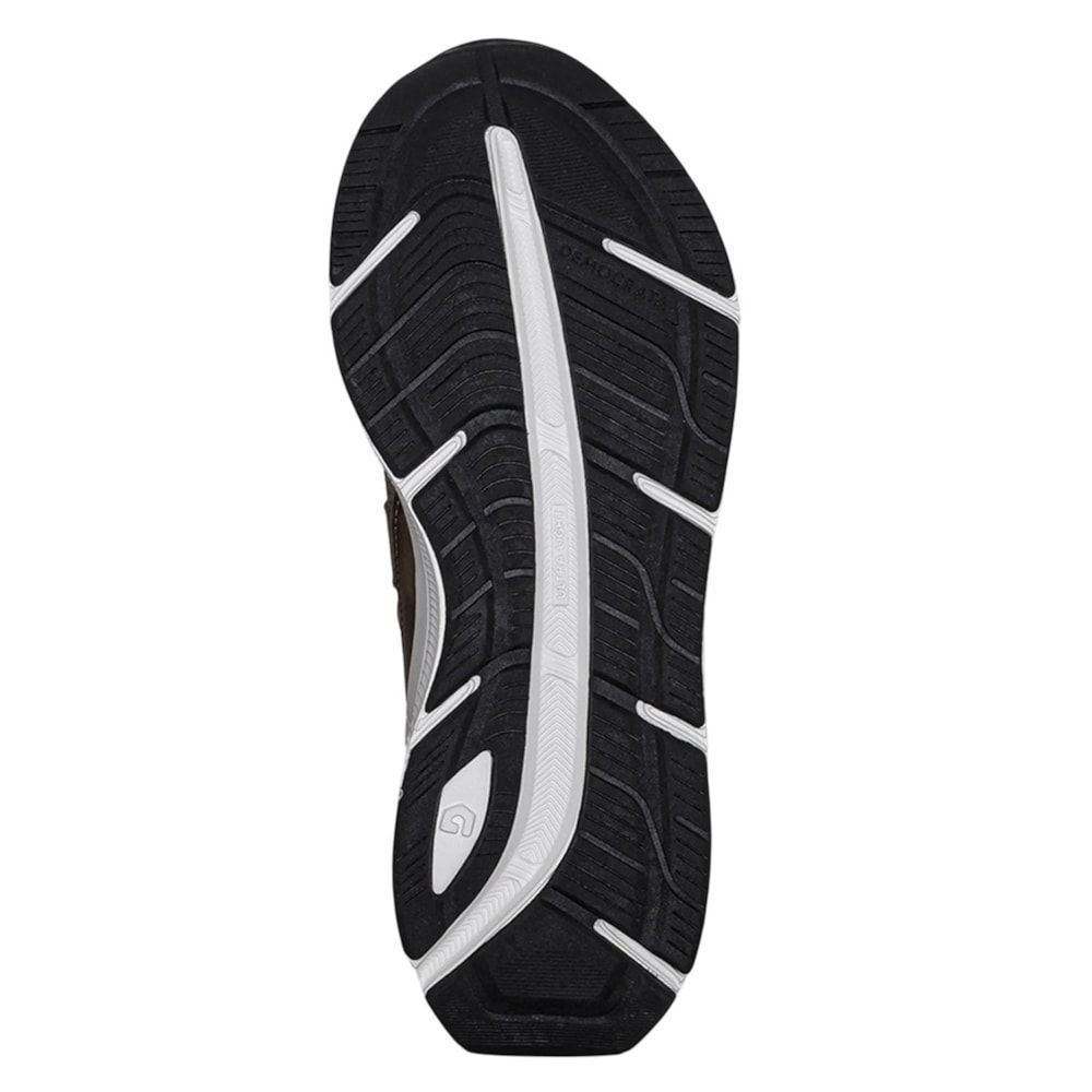 Tênis Democrata Brad Ultra Light Knit Masculino Marrom 3