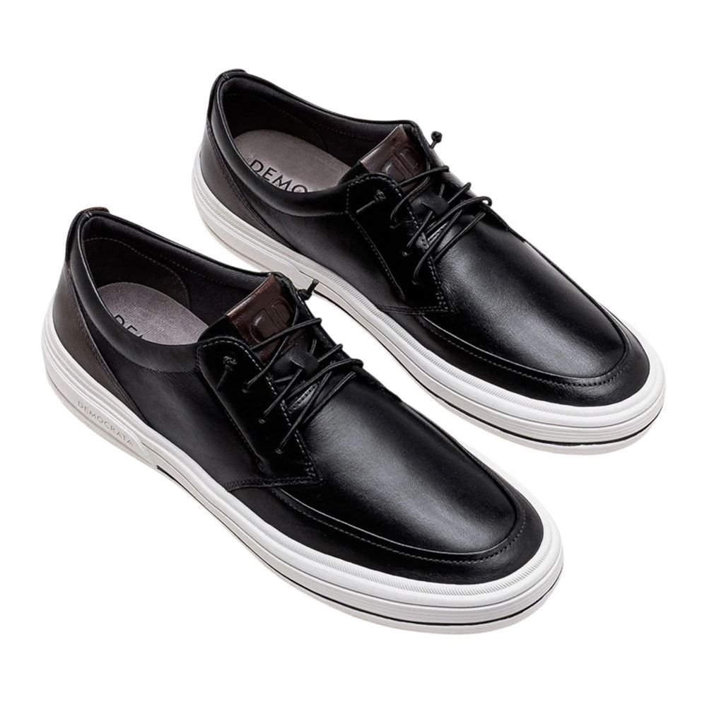 Sapatênis Democrata Clay Masculino Preto 2