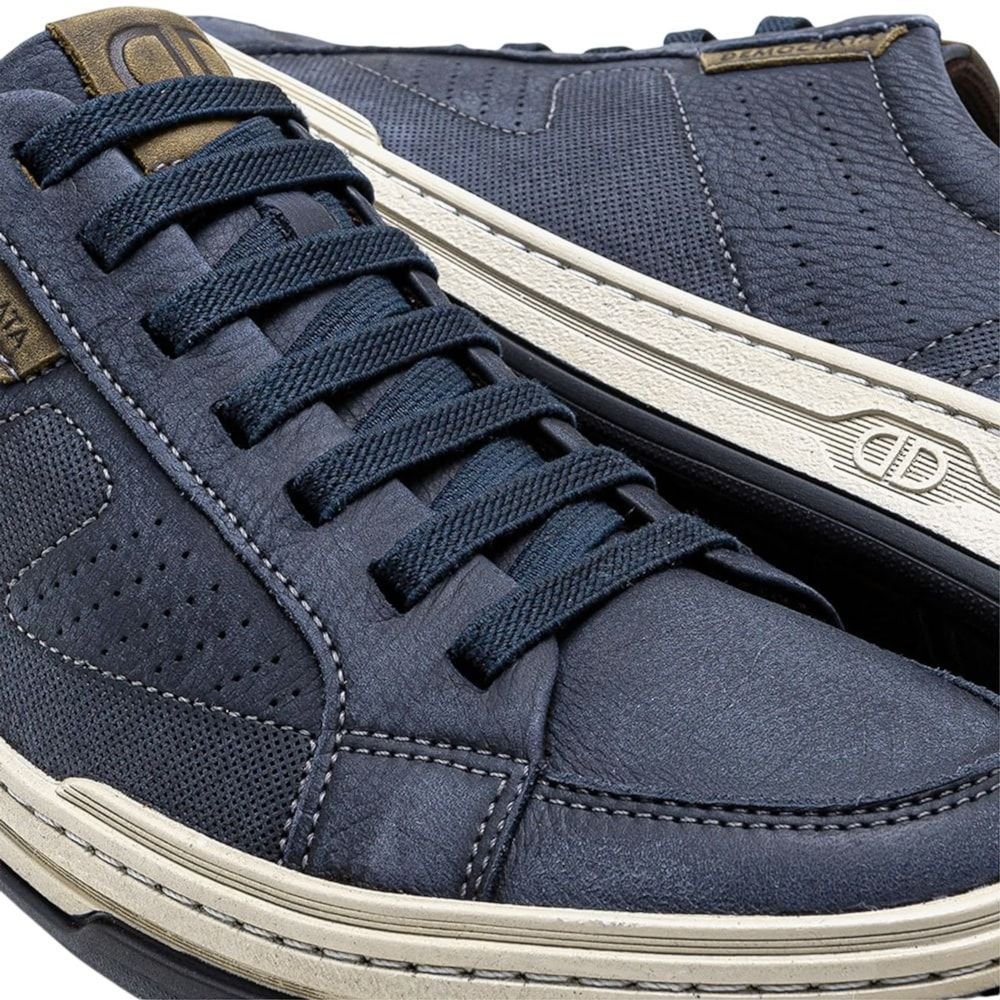 Tênis Democrata Denim Jay Masculino Azul Marinho 4