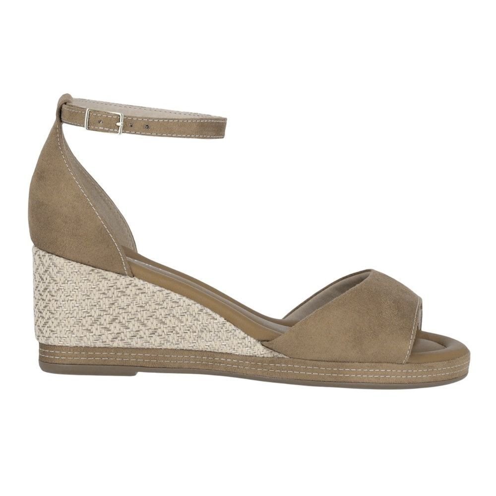 Sandália Piccadilly Alice Salto Anabela Alto Feminina