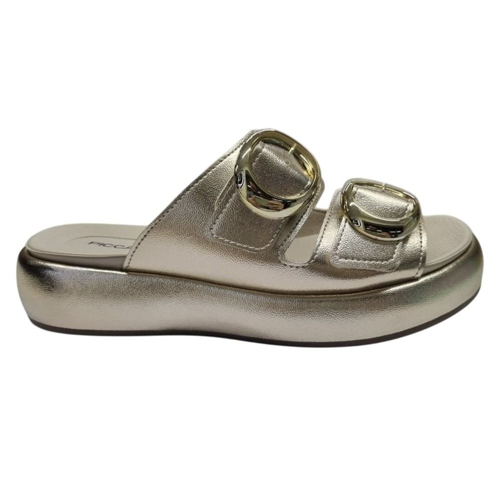 Tamanco Piccadilly Sol Salto Anabela Médio Feminino