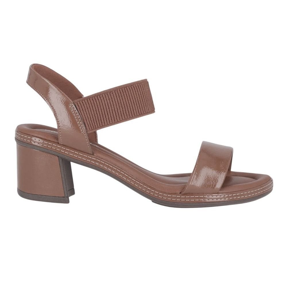 Sandália Piccadilly Paola Salto Médio Feminina