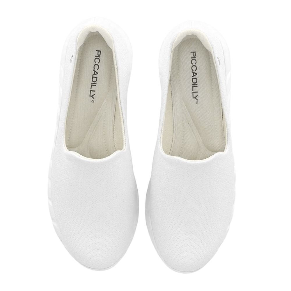 Tênis Piccadilly Fabi Rasteira Feminino Branco 3