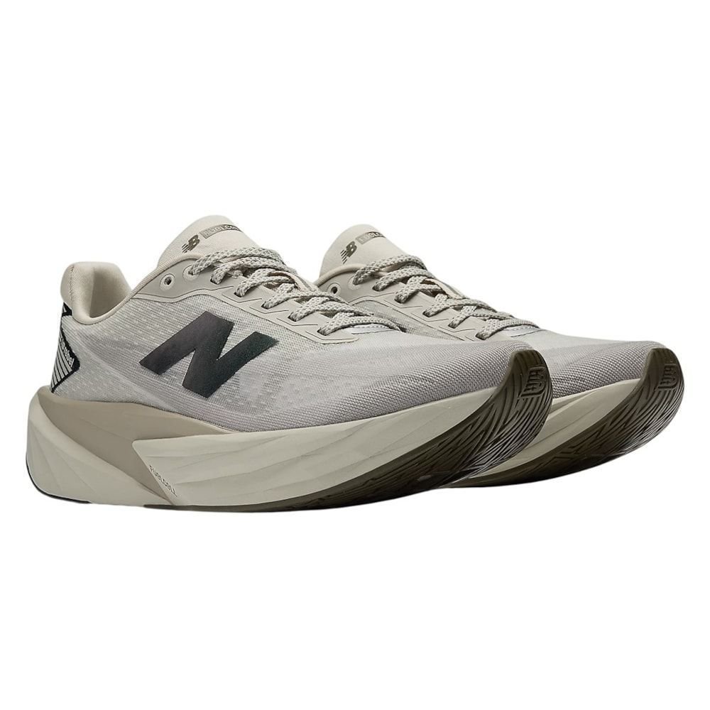 Tênis New Balance Fuelcell Rebel V5 Feminino Bege 3