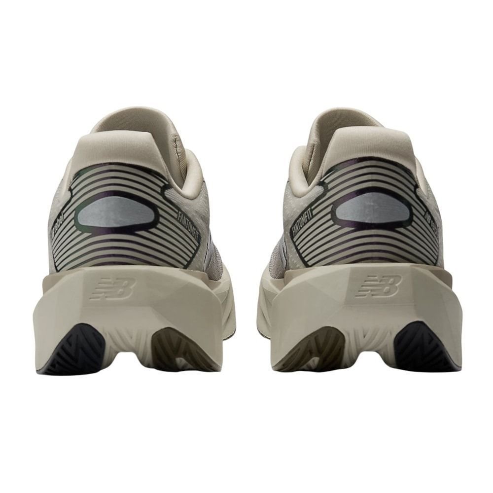 Tênis New Balance Fuelcell Rebel V5 Feminino Bege 4