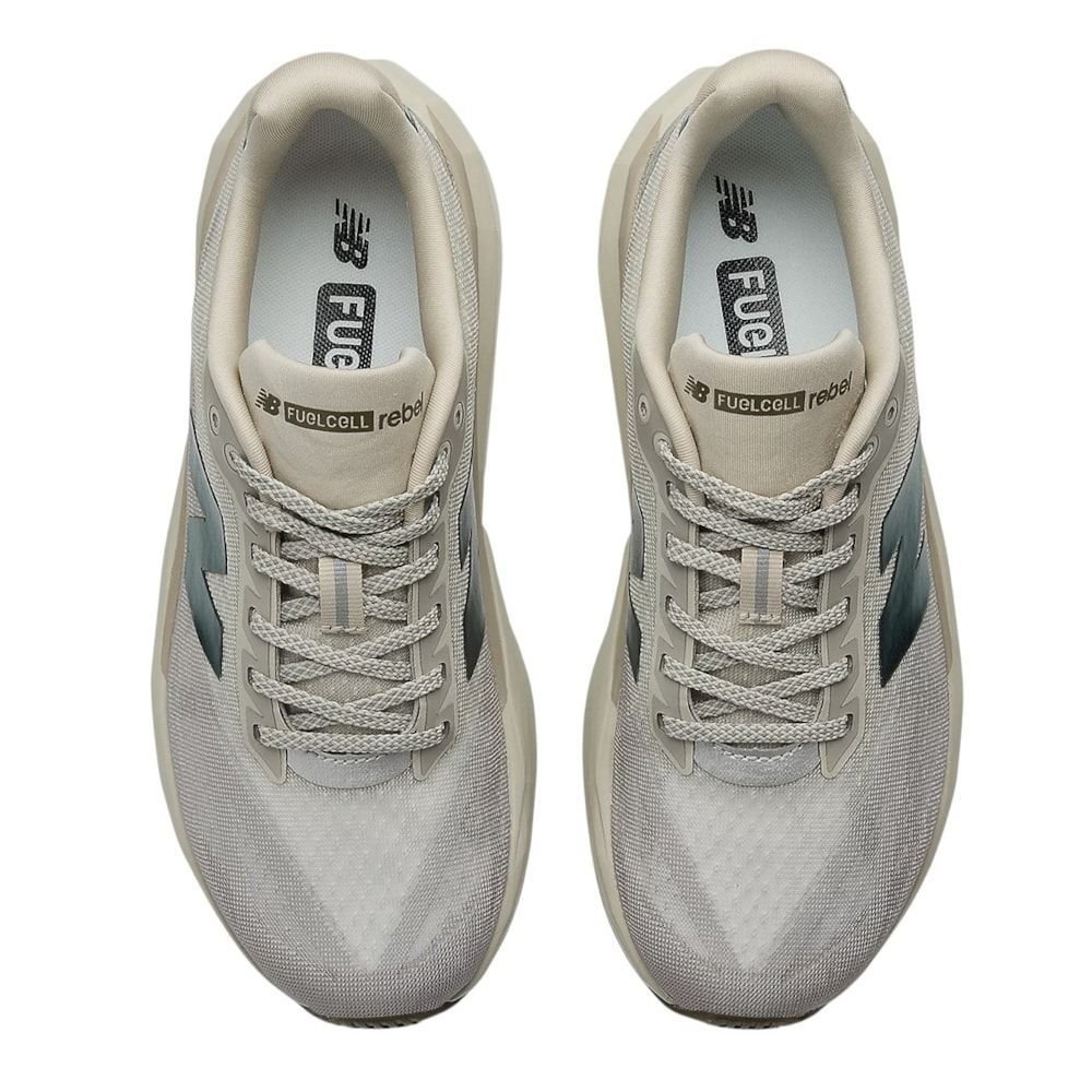 Tênis New Balance Fuelcell Rebel V5 Feminino Bege 5
