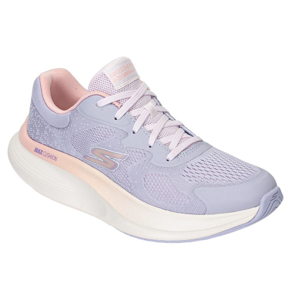 Tênis Skechers Go Walk Max Walker Vea Feminino Roxo 3