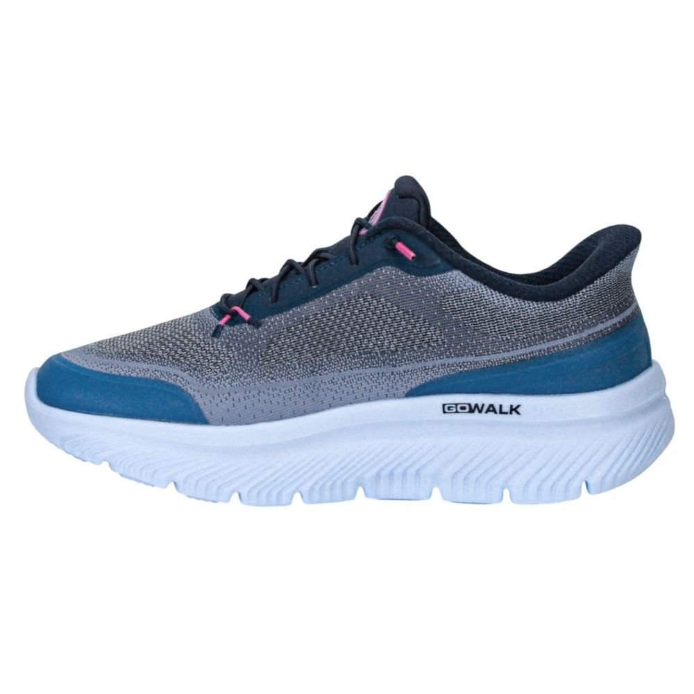 Tênis Skechers Go Walk Max Cushioning Hyper Feminino Azul Marinho 2