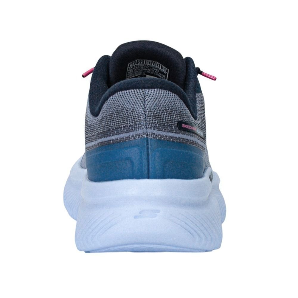 Tênis Skechers Go Walk Max Cushioning Hyper Feminino Azul Marinho 4