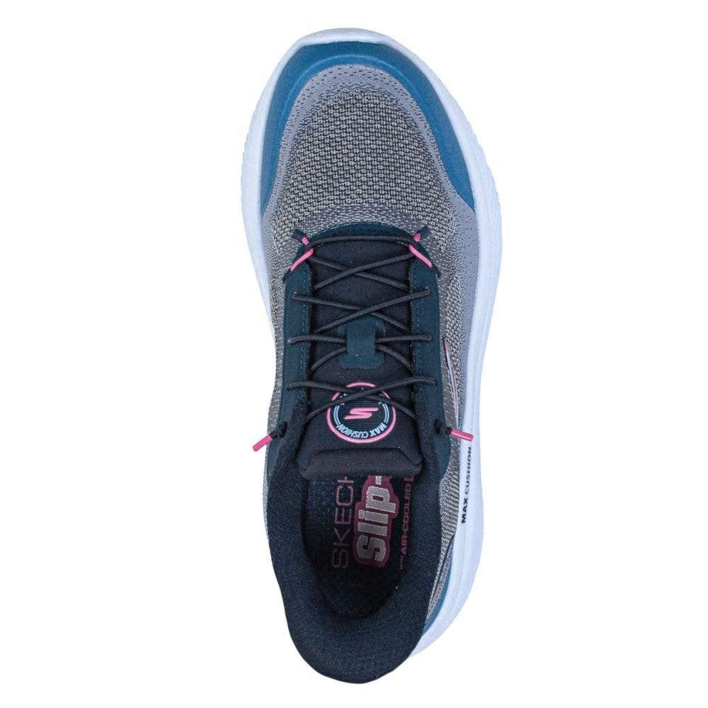 Tênis Skechers Go Walk Max Cushioning Hyper Feminino Azul Marinho 5