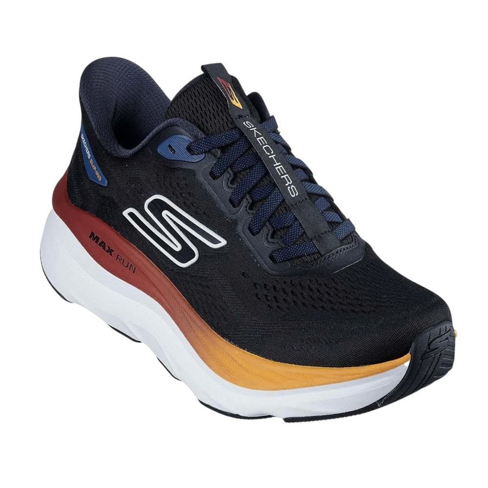 Tênis Skechers Max Run Masculino Preto 3