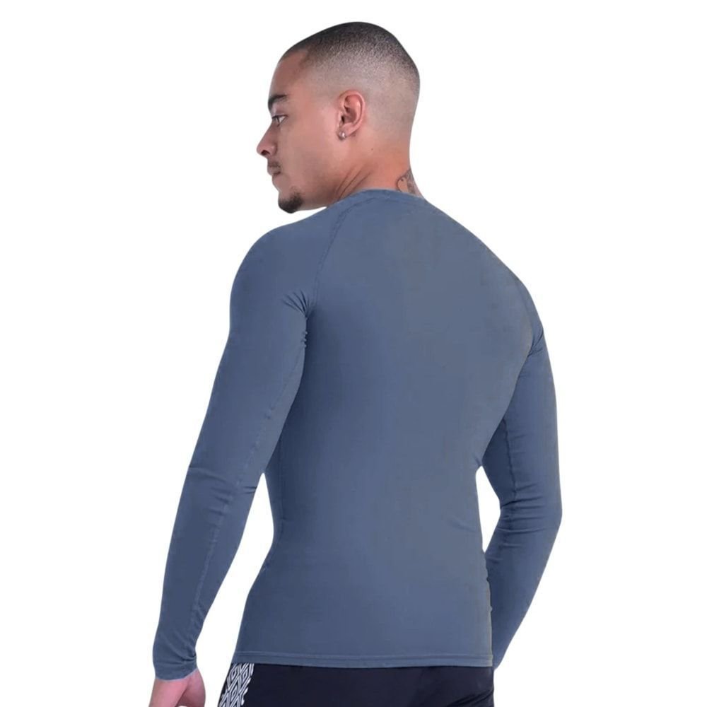 Camisa Térmica Umbro Clubes 2024 Profissional Masculina Azul Marinho 2