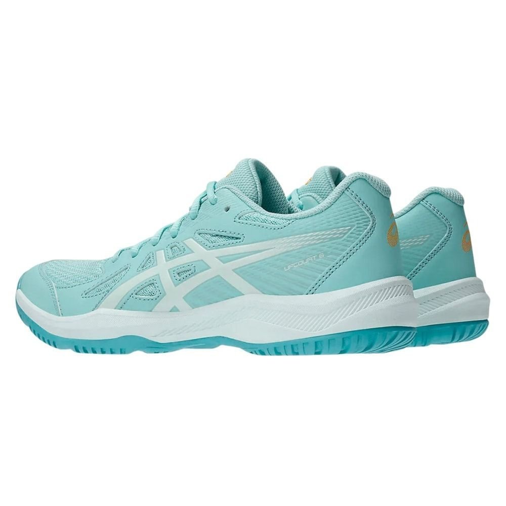 Tênis Asics Upcourt 6 Feminino Azul Turquesa 4