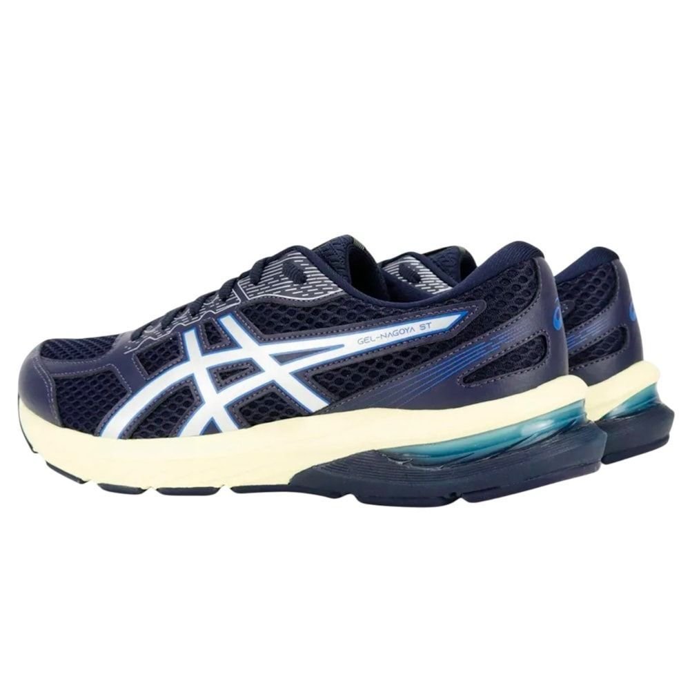 Tênis Asics Gel-Nagoya ST Masculino Azul Marinho 4