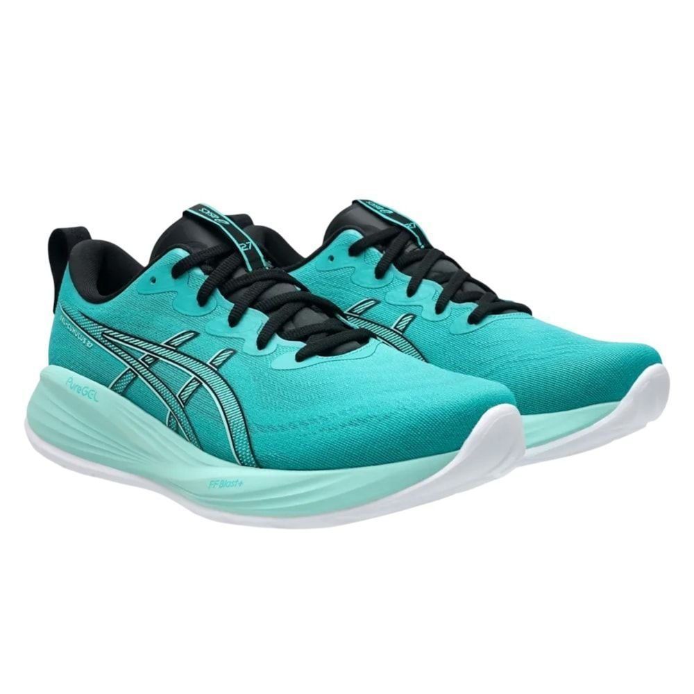 Tênis Asics Gel-Cumulus 27 Masculino Azul Turquesa 3