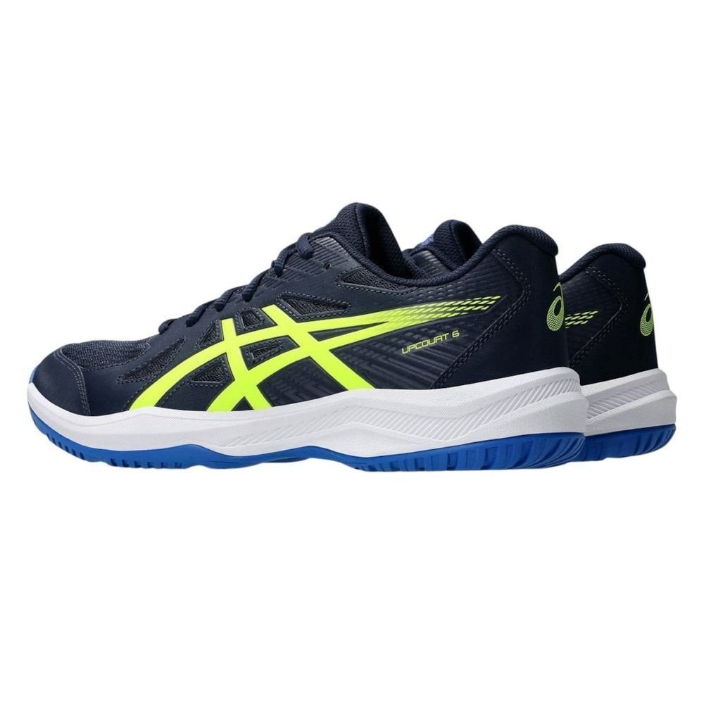 Tênis Asics Upcourt 6 Masculino Azul Marinho 4