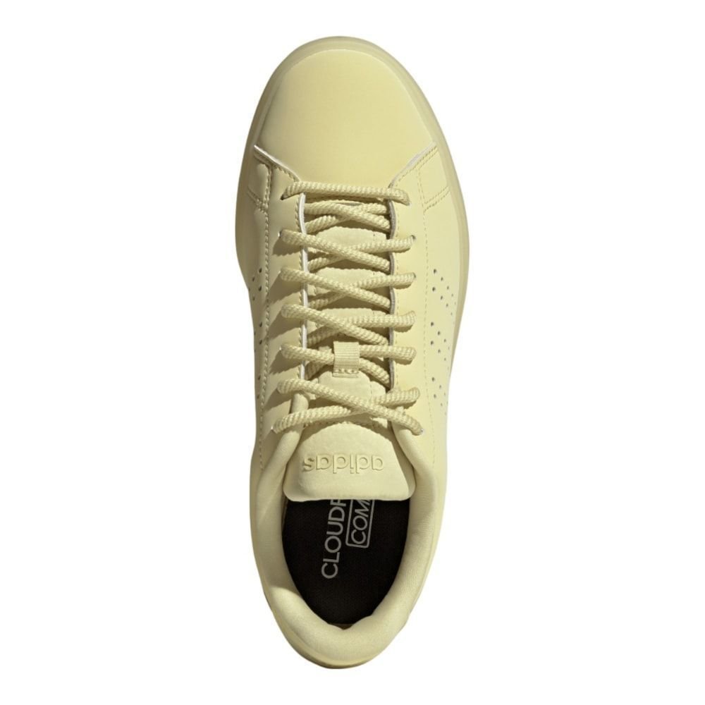 Tênis Adidas Advantage 2.0 Feminino Amarelo 5