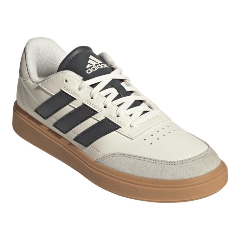 Tênis Adidas Courtblock Masculino Bege 3