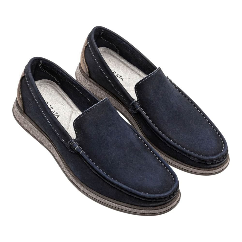 Mocassim Democrata Nash Masculino Azul Marinho 2