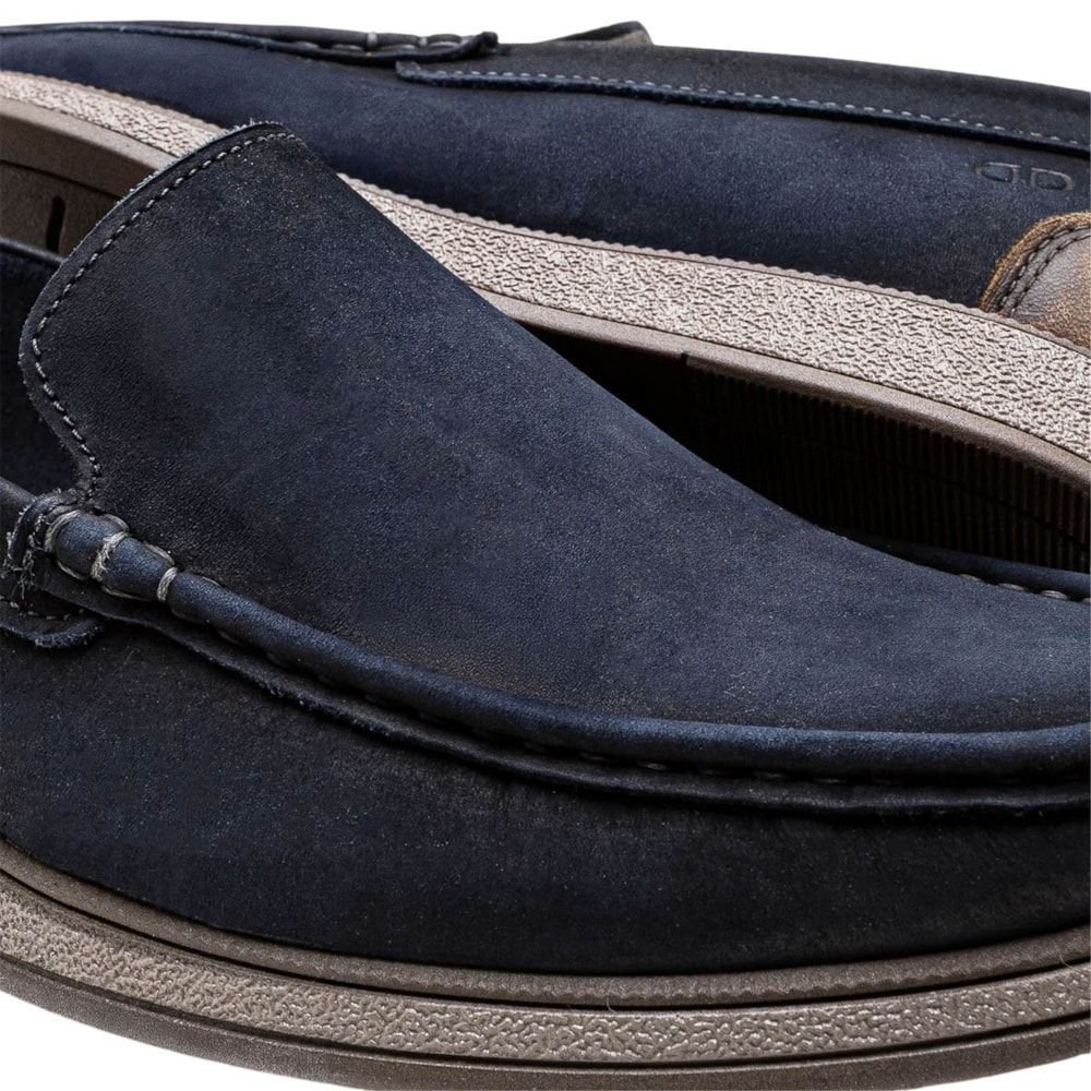 Mocassim Democrata Nash Masculino Azul Marinho 4