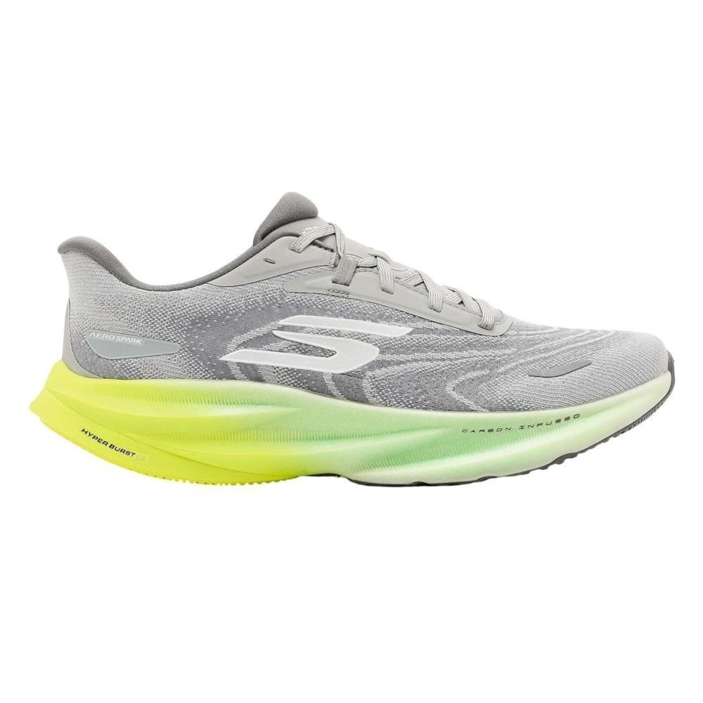 ✨ sk✨ Tênis Skechers SKX Aero Spark Masculino Cinza