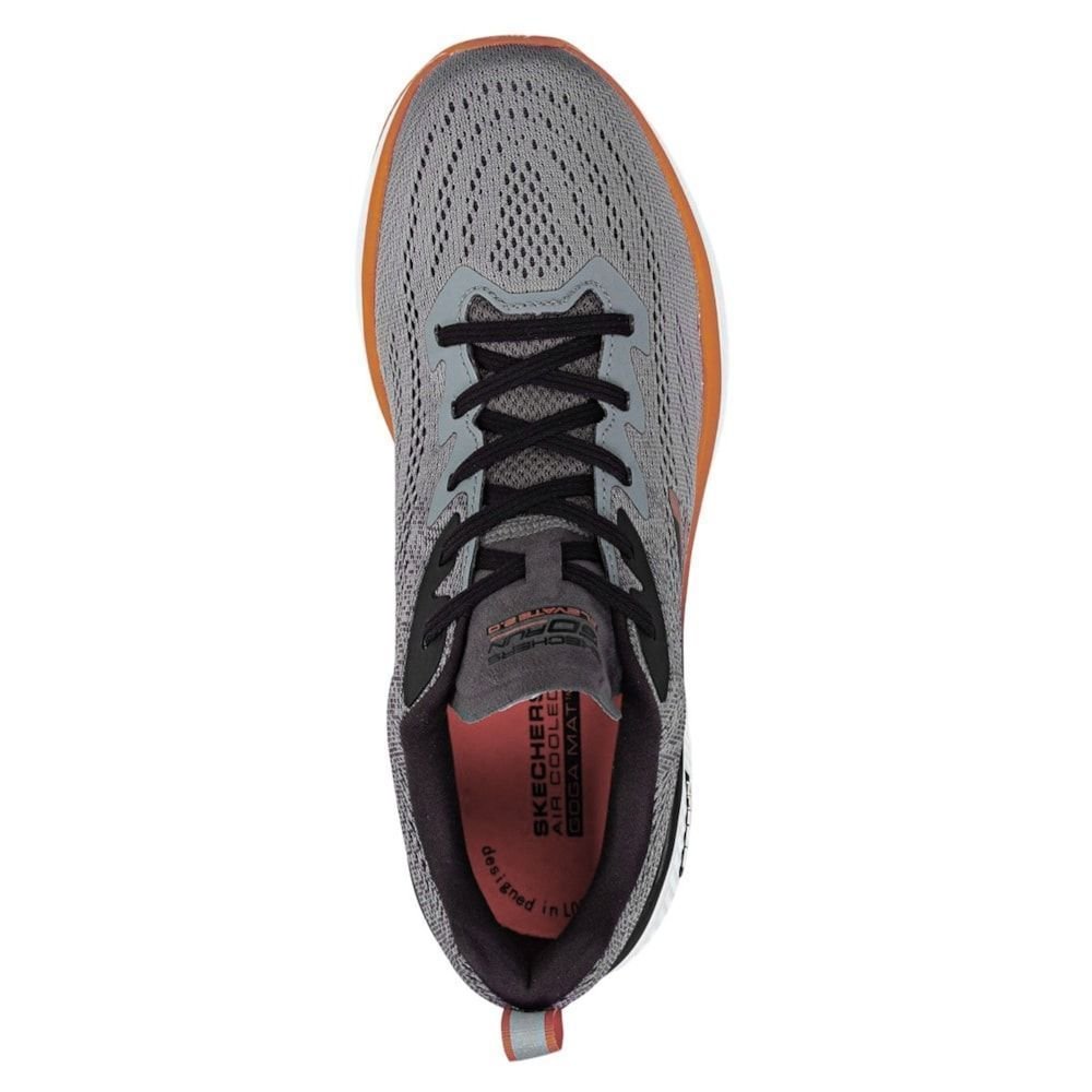 Tênis Skechers Fluid Motion Masculino Cinza 5