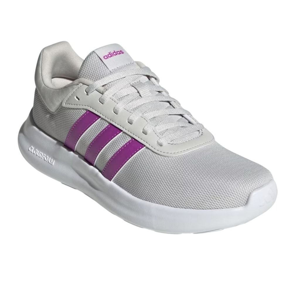 Tênis Adidas Lite Racer 4.0 Feminino Cinza 3