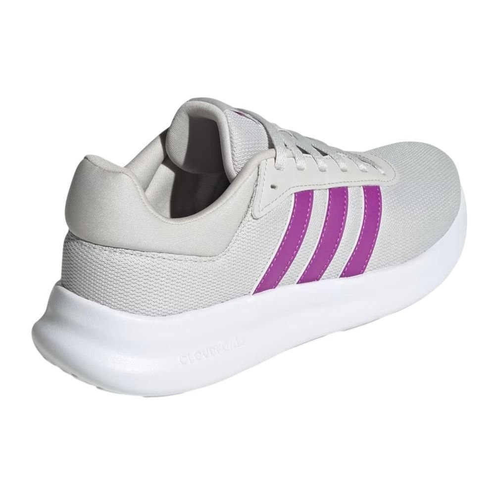 Tênis Adidas Lite Racer 4.0 Feminino Cinza 4
