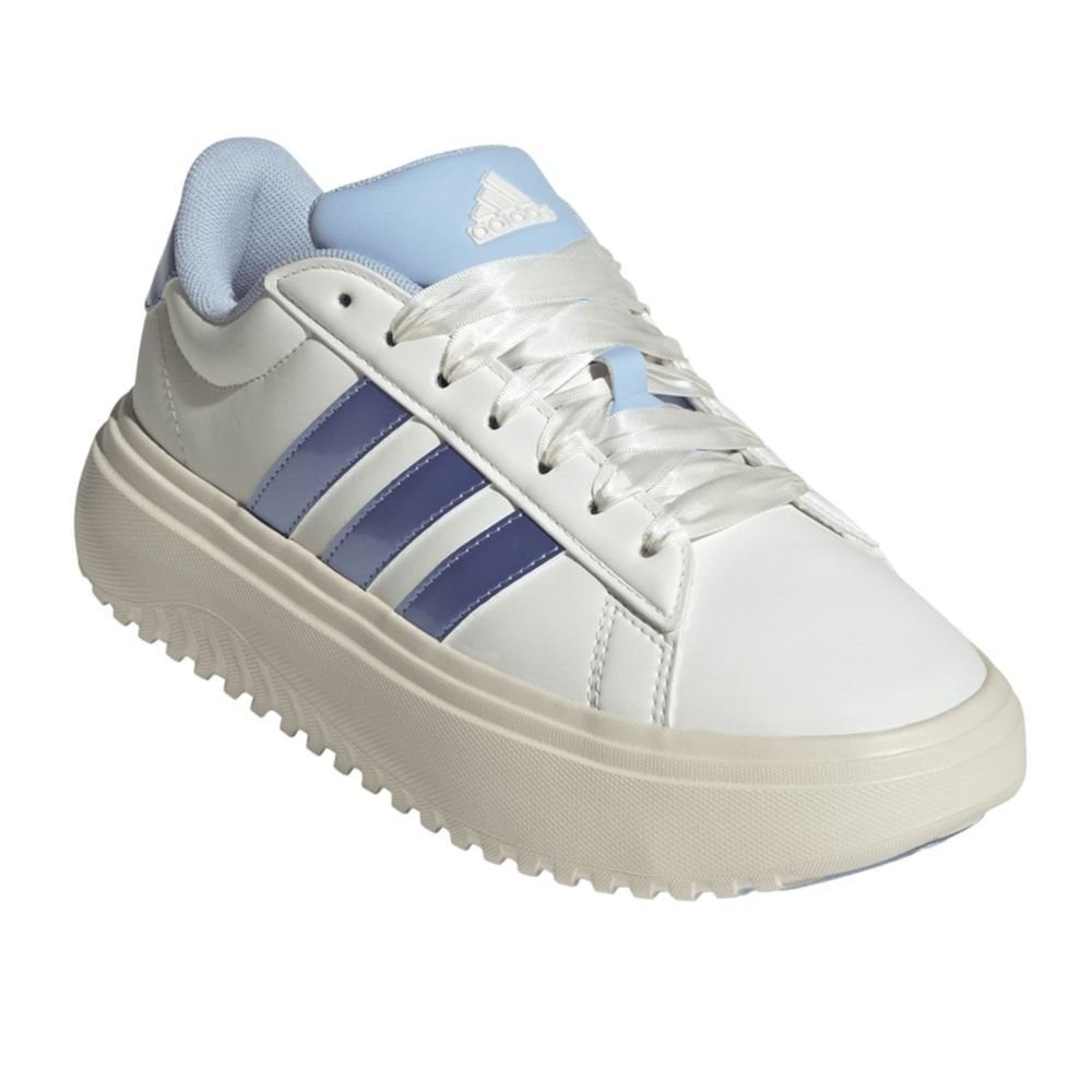 Tênis Adidas Grand Court Platform Feminino Branco 3