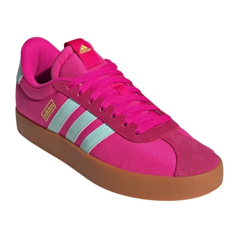 Tênis Adidas VL Court 3.0 Feminino Rosa 3