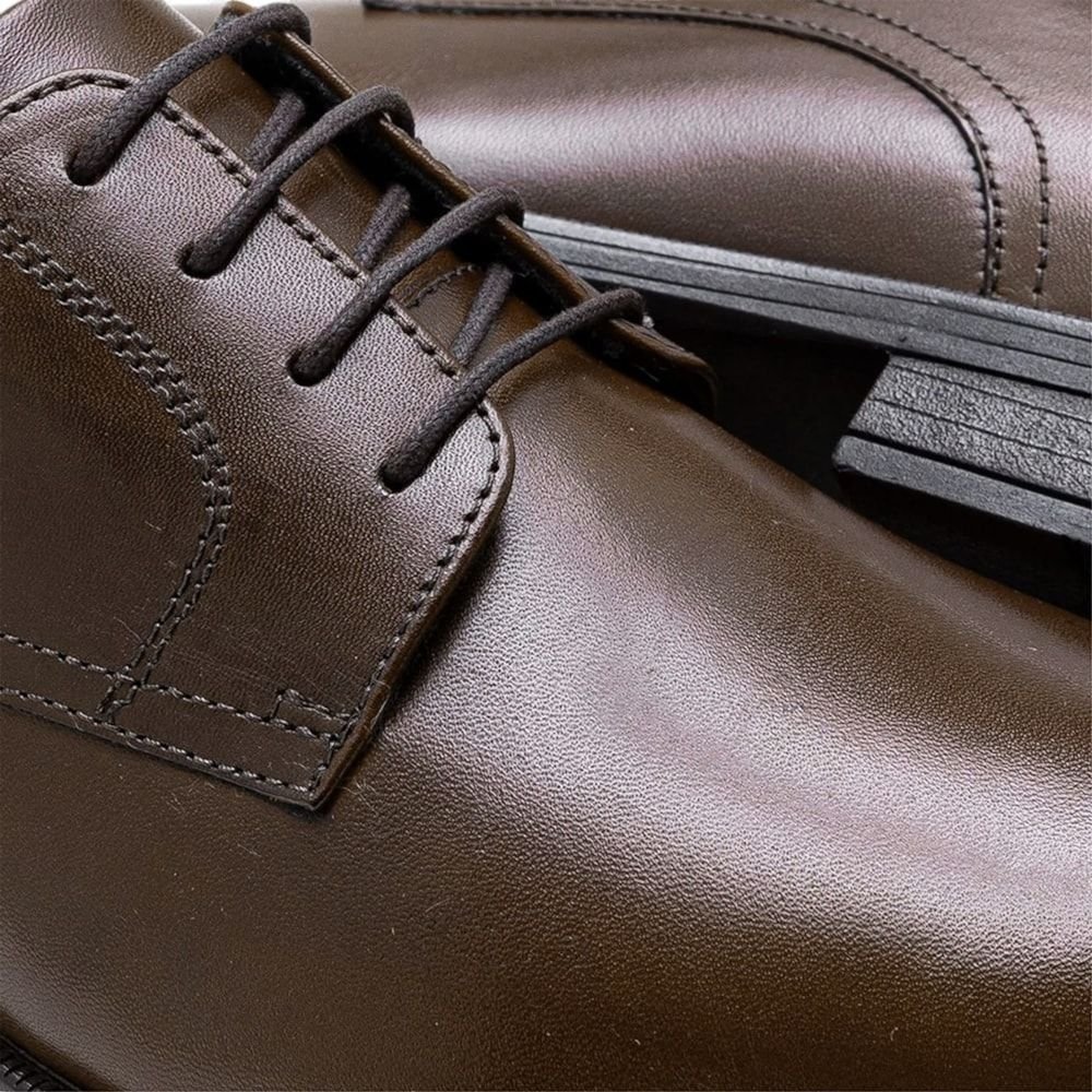 Sapato Democrata Duke Masculino Marrom 4