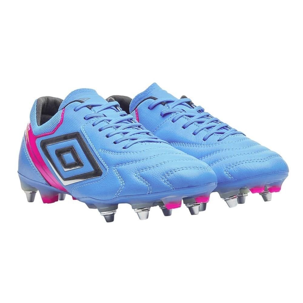 Chuteira Campo Umbro Adamant Master Class Pro SG Azul 3