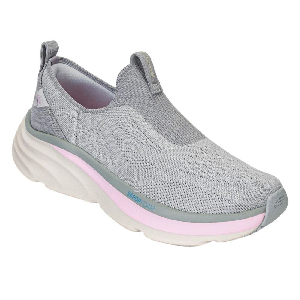 Tênis Skechers D'Lux Vapor Pure Stride Feminino Cinza 3