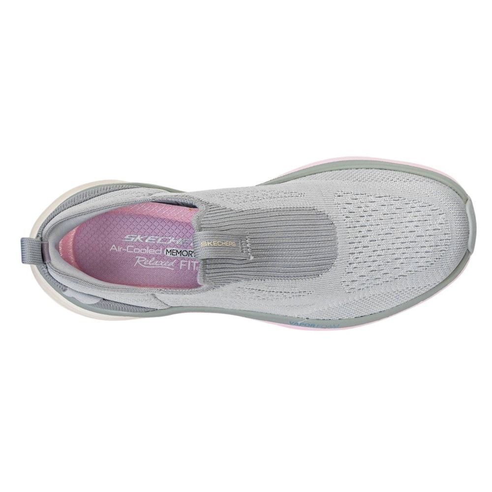 Tênis Skechers D'Lux Vapor Pure Stride Feminino Cinza 5