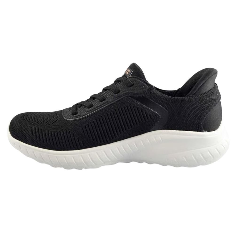Tênis Skechers Bob Squad Chaos Current Muse Feminino Preto 2
