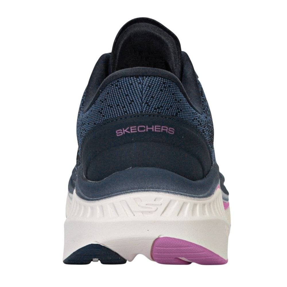 Tênis Skechers Go Walk Max Cushioning Arch Fit Feminino Azul Marinho 4