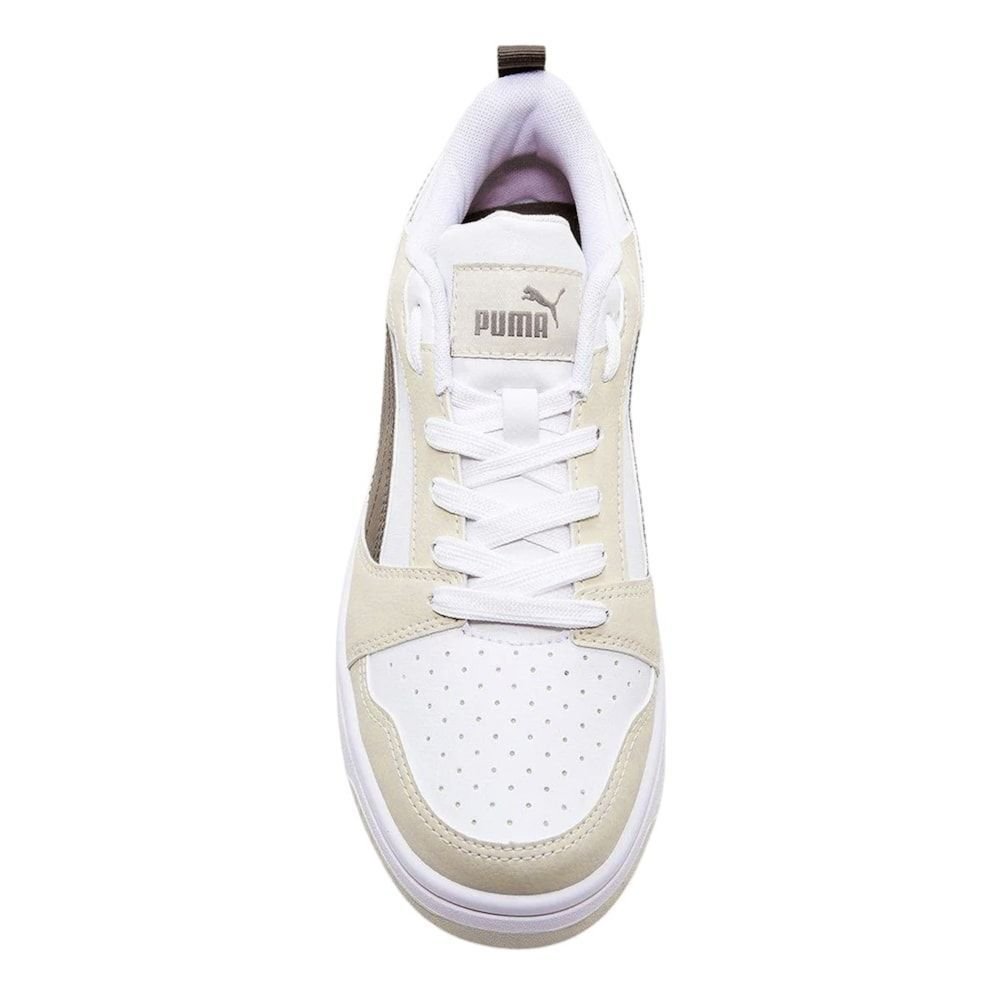 Tênis Puma Rebound V6 Low Masculino Bege 4
