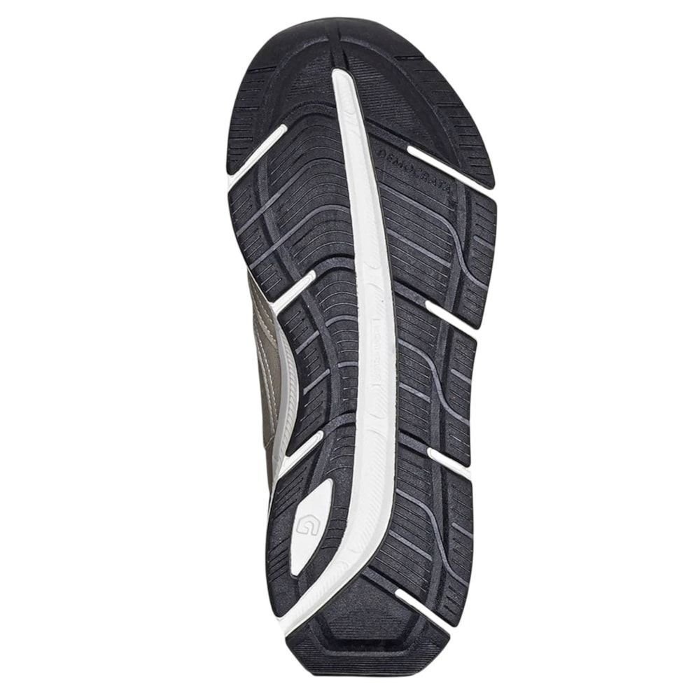 Tênis Democrata Denim Brad Ultra Light Masculino Bege 3