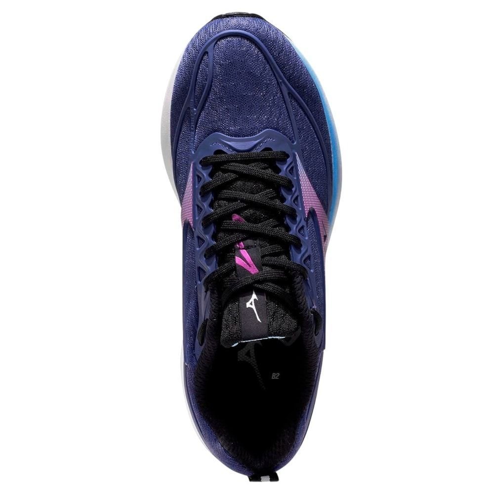 Tênis Mizuno Space 5 Feminino Azul Marinho 4