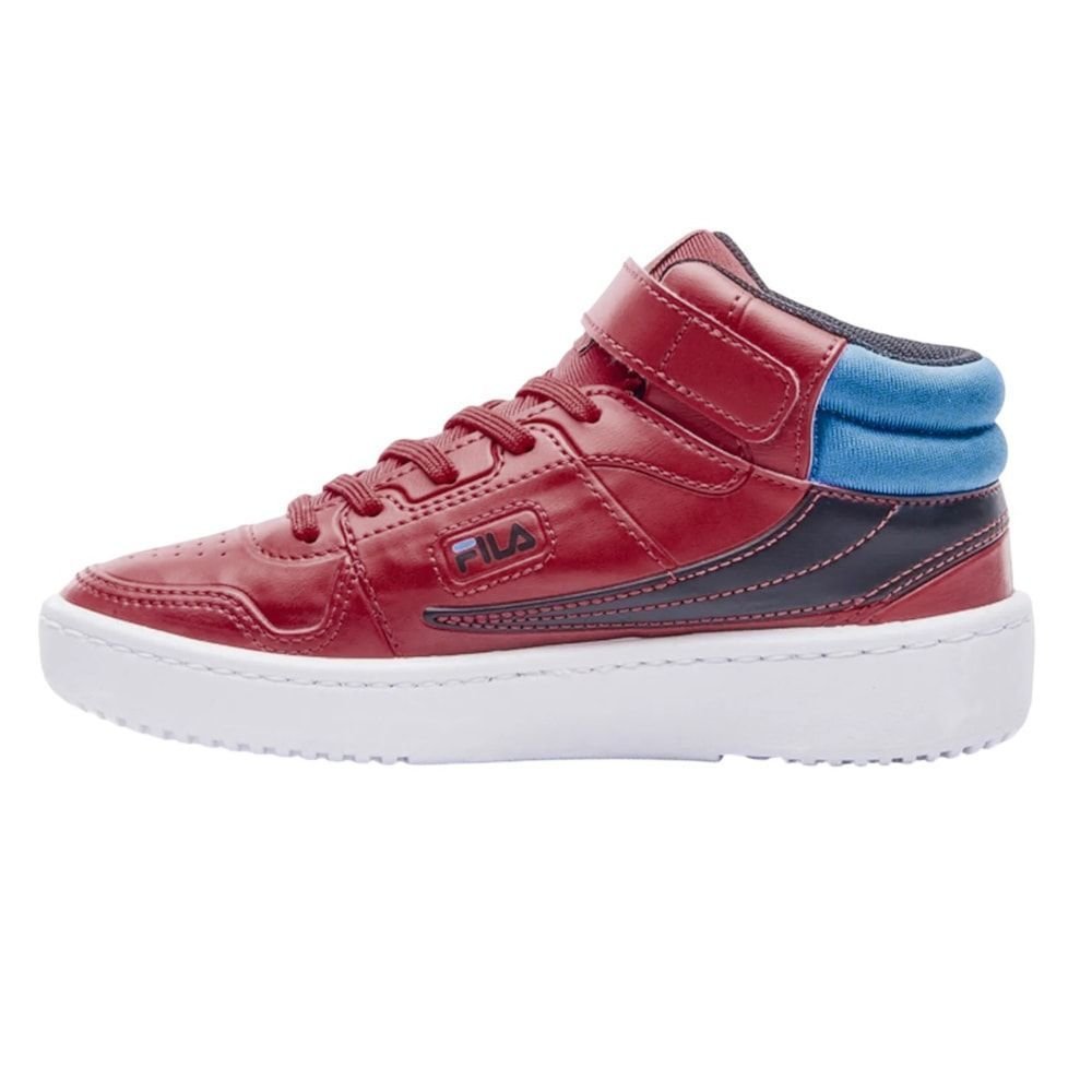 Tênis Fila Acd Classic Mid Infantil Vermelho 2