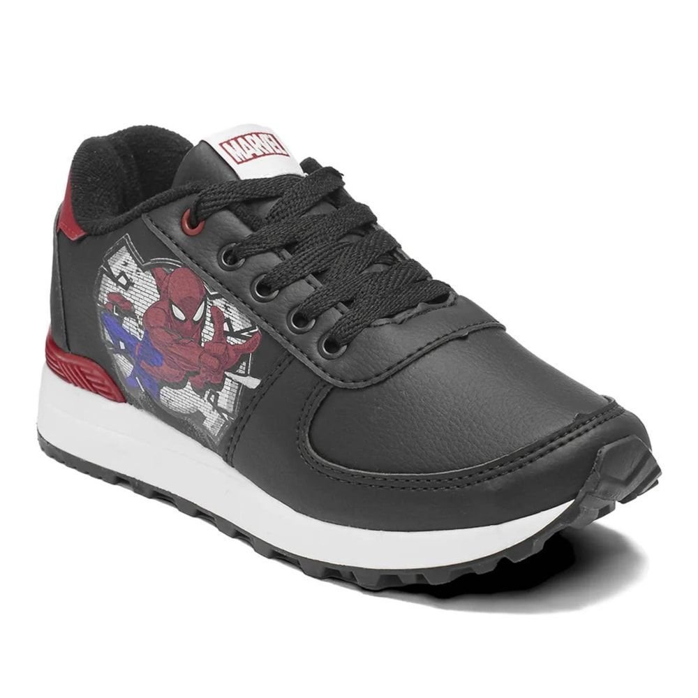 Tênis Marvel Homem-Aranha Infantil Preto 3